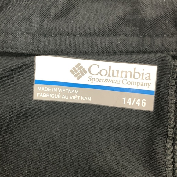 Columbia skirt shorts set 14/46 Black Drawstring waist Zip/button - Picture 4 of 13